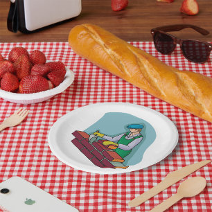 Assiettes En Carton Ticklayer au travail