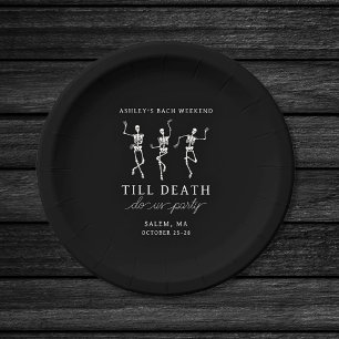 Assiettes En Carton Till Death Do Us Party Bachelorette Week-end