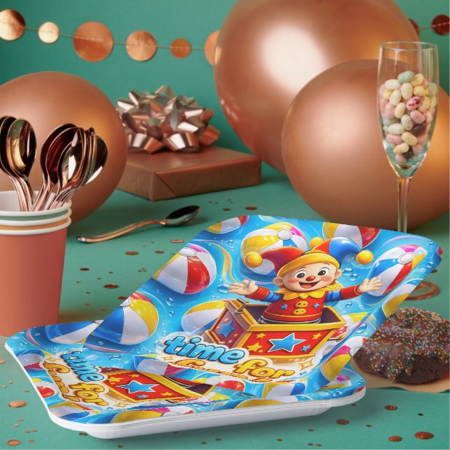 Assiettes En Carton Title (Multi)