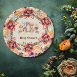 Assiettes En Carton Tomber dans l'amour Baby Baby shower boisé<br><div class="desc">Complétez votre baby shower enchanteur sur le thème des bois avec nos Plaques en papier Baby shower "Falling in Love" Baby Woodland ! Dotés d'adorables créatures boisées et d'un design chaleureux, ces plaques en papier sont l'ajout parfait à votre célébration. Conçues avec des matériaux de qualité, elles sont à la...</div>