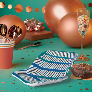 Assiettes En Carton Touches de piano