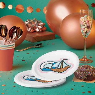 Assiettes En Carton Toy Ship
