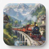 Train antique Imaginaire Crimson