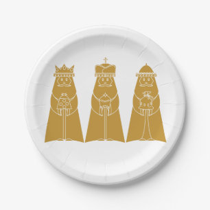 Assiettes En Carton Trois Sages