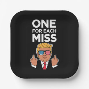 Assiettes En Carton Trump un pour chaque erreur