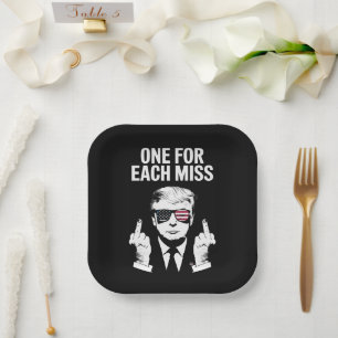Assiettes En Carton Trump un pour chaque erreur