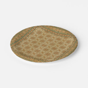 Assiettes En Carton Tuiles de mosaïque italiennes décoratives par le