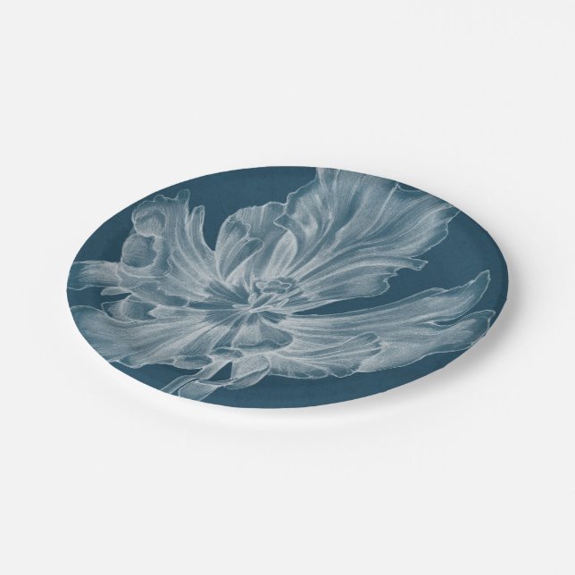 Assiettes En Carton Tulipe monochrome II (Angle)