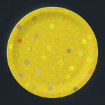 Assiettes En Carton Twisty Polka Dot Spirals Yellow Paper Party Plates<br><div class="desc">Paper Plates in our Twisty Polka Dot Spirals design in yellow. Part of a versatile, decorative collection with yellow, green, orange as the primary color schemes - a collection featuring coordinated patterns and designs created to work together. The focus is on clean, balanced visuals that are easy to mix and...</div>
