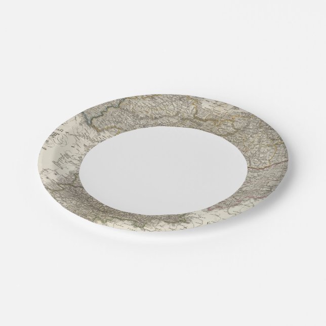 Assiettes En Carton Tyrol, Voralberg, Liechtenstein (Angle)