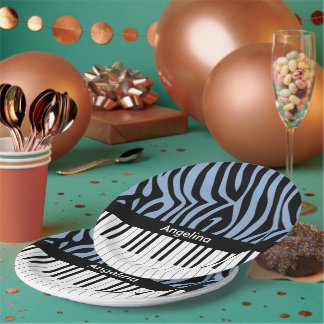 Assiettes En Carton Un design branché et branché avec des touches de p