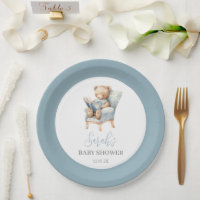 Un nouveau chapitre commence Baby shower garçon