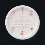 Assiettes En Carton Un petit Baby shower de ballet rose Ballerina<br><div class="desc">Ce sont des Plaques en papier Baby shower Ballerina Rose Ballet!</div>