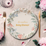 Assiettes En Carton Un petit Baby shower de fille Fleur sauvage<br><div class="desc">Fêtez l'arrivée florissante de votre petit fleur sauvage avec nos Plaques de Baby shower "A Little Fleur sauvage Girl". Ornées d'illustrations fleurs sauvages délicates, ces assiettes de charme apportent une touche de beauté naturelle à votre célébration. Conçues à partir de papier résistant, nos assiettes offrent à la fois fonctionnalité et...</div>