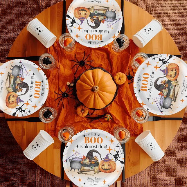 Assiettes En Carton un petit botte baby shower bébé invitations douche (Créateur téléchargé)