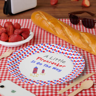 Assiettes En Carton Un Petit Pétard Est En Route