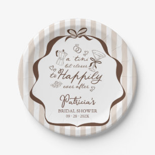 Assiettes En Carton Un peu plus près Espresso Martini Enterrement de v