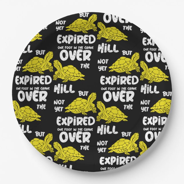 Assiettes En Carton Un Pied Dans La Grave (Devant)