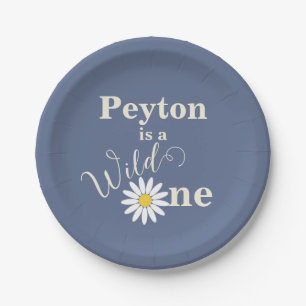 Assiettes En Carton Un premier anniversaire sauvage