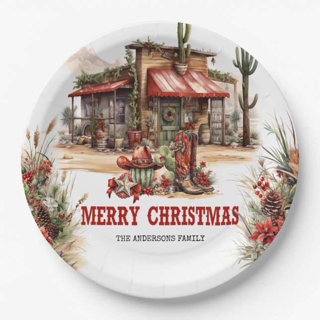 Assiettes En Carton Une expérience vraiment occidentale dans les Prair (Devant)