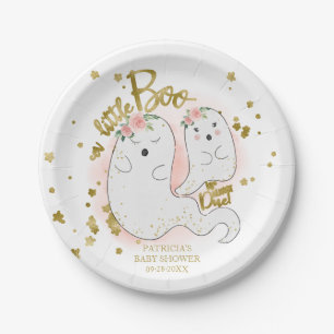Assiettes En Carton Une petite fille Halloween mignonne à croquer pour