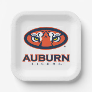 Assiettes En Carton Université d'Auburn Auburn Tigers