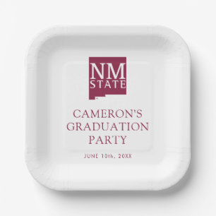 Assiettes En Carton Université d'État du Nouveau-Mexique : Cérémonie d