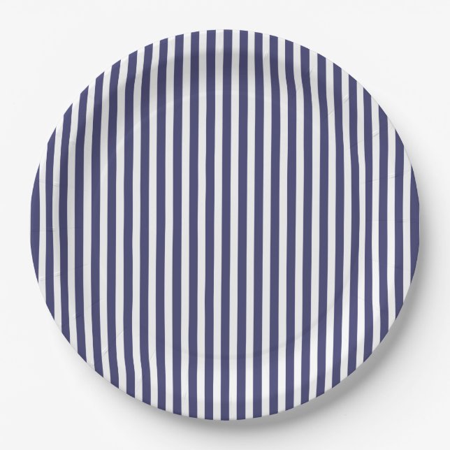 Assiettes En Carton USA-blue-white-vert-stripe.png (Devant)