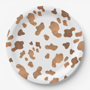 Assiettes En Carton Vache Imprimer fête d'anniversaire