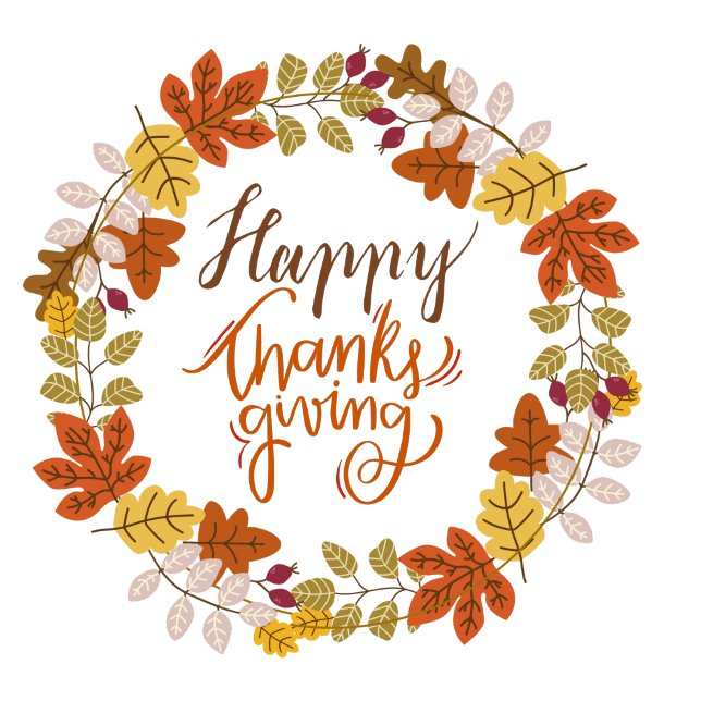 Assiettes En Carton Vaisselle à Bon thanksgiving floral (Créateur téléchargé)