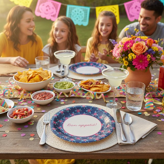 Assiettes En Carton Vaisselle élégante pour fête botanique (Créateur téléchargé)