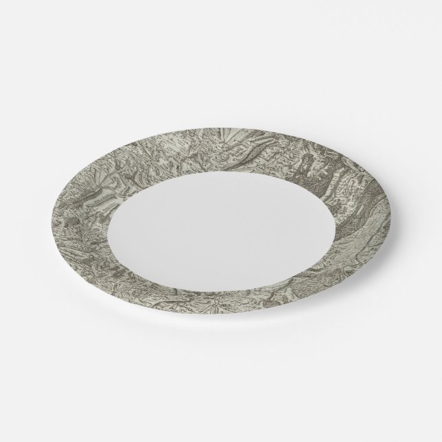 Assiettes En Carton Valence (Angle)