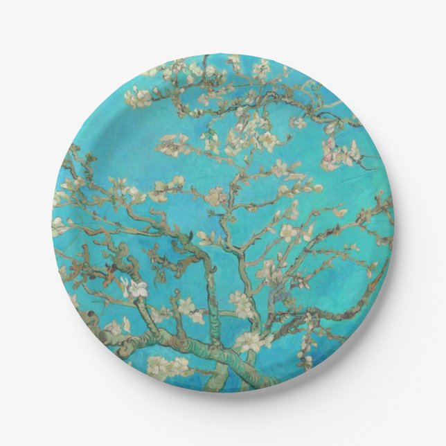 Assiettes En Carton Van Gogh Almond Blossoms (Devant)