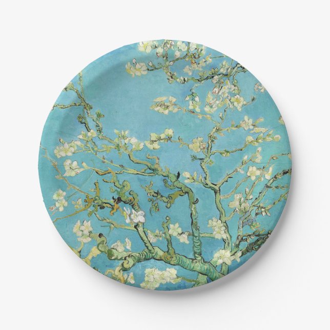 Assiettes En Carton Van Gogh Almond Blossoms (Devant)