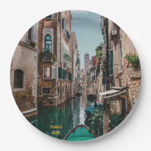 Assiettes En Carton Venise Italie La ville flottante
