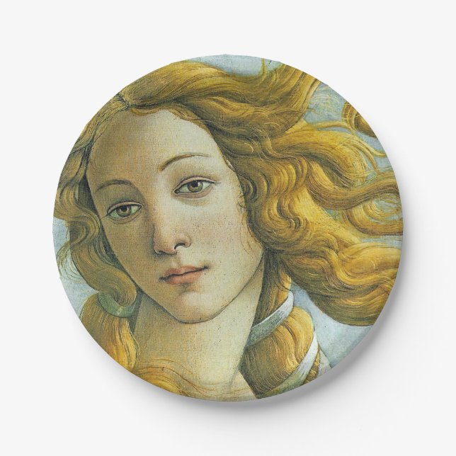 Assiettes En Carton Vénus * Sandro Botticelli (Devant)