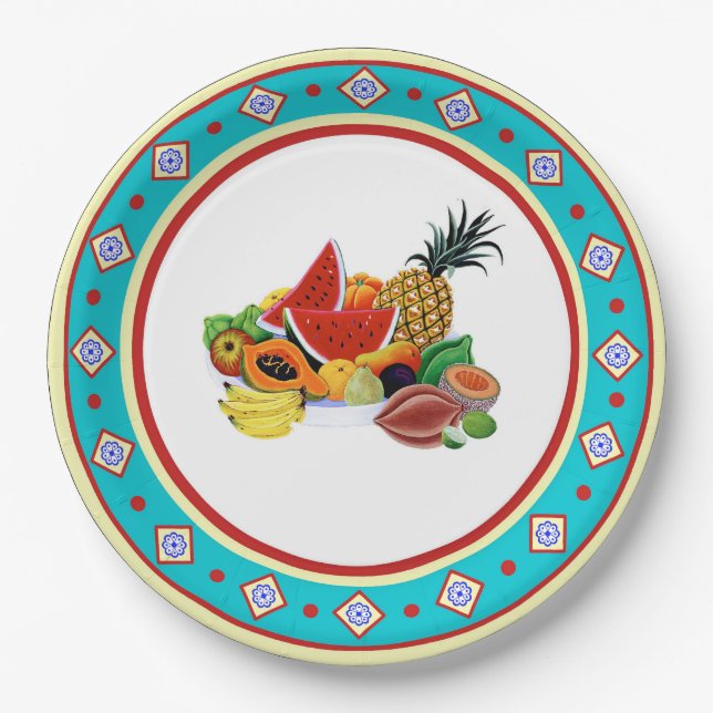 Assiettes En Carton Veracruz (Devant)