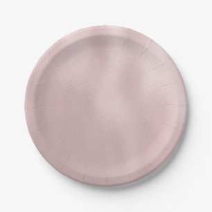 Assiettes En Carton Verre Rose de luxe Texture