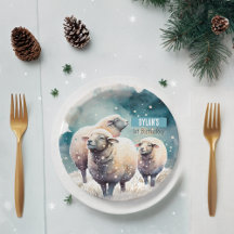 Vibes d'hiver Mouton - Fête d'anniversaire -