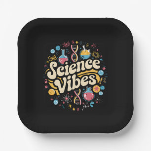 Assiettes En Carton Vibrations Scientifiques Super Première Journée de