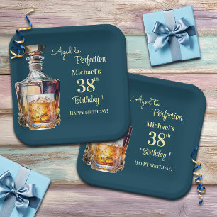 Assiettes En Carton Vieilli à la perfection pour les hommes Whisky d'a