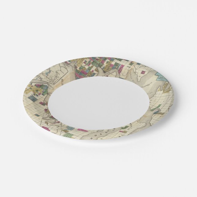 Assiettes En Carton Ville De Seattle Et Environs (Angle)