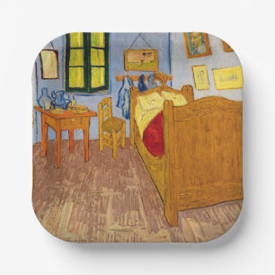 Assiettes En Carton Vincent van Gogh - Chambre de Vincent à Arles