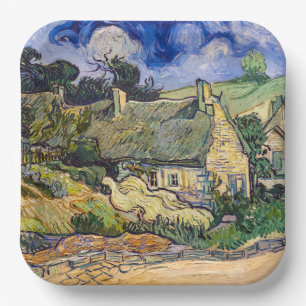 Assiettes En Carton Vincent Van Gogh - Chaumières à Cordeville