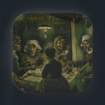 Assiettes En Carton Vincent van Gogh - Les mangeurs de pommes de terre<br><div class="desc">Les mangeurs de pommes de terre - Vincent van Gogh,  1885</div>
