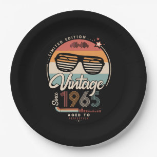 Assiettes En Carton Vintage depuis 1965