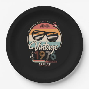 Assiettes En Carton Vintage depuis 1976