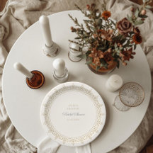 Vintage Ivory Book New Chapter Begins Shower 