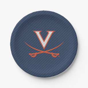 Assiettes En Carton Virginia Cavaliers fibre de carbone