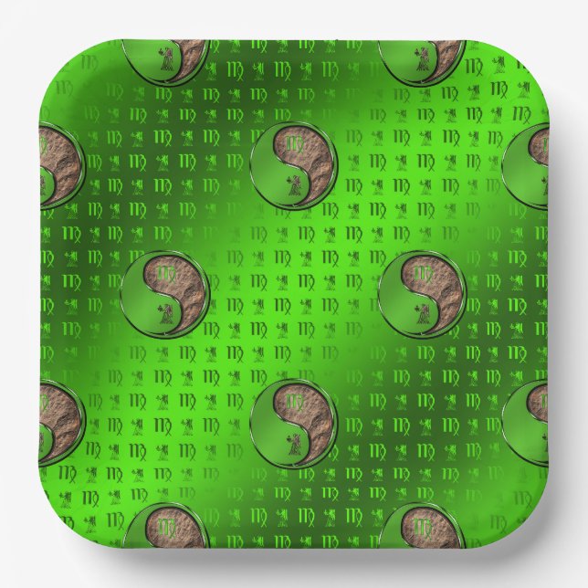 Assiettes En Carton Virgo le moissonneur (Recto)